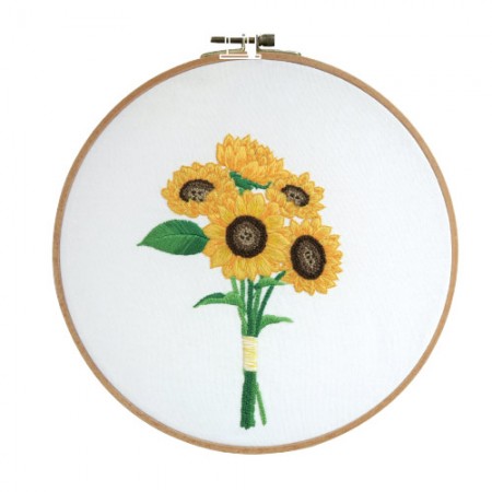 Sunflower Embroidery Frame