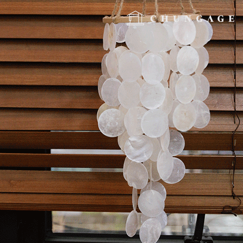 Suncatcher making Dreamcatcher material Natural mother-of-pearl White 45mm 10pcs