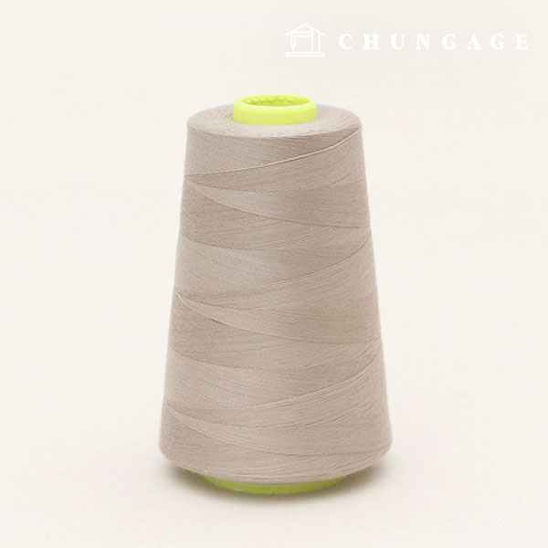 Overlock thread sewing thread sewing thread sewing machine thread 40 count 2 sum smart sewing thread linen beige 32356