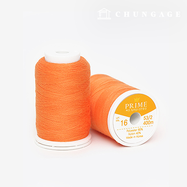 KOASA Sewing Thread Sewing Machine Thread Sewing Thread Fine Prime Sewing Room Vivid Orange 75953