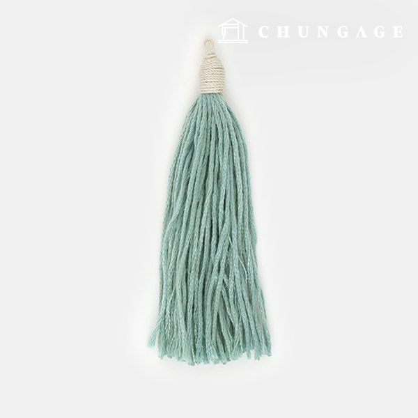 Tassel decoration French 10cm Mint 82985