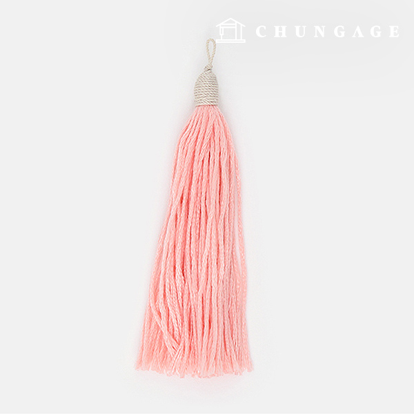 Tassel decoration French 10cm Light pink 82987