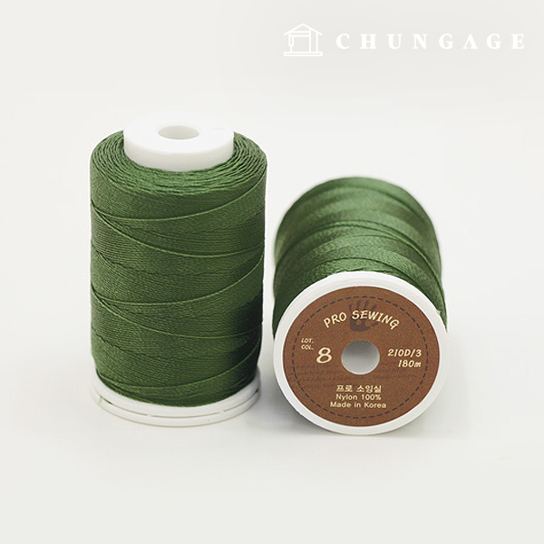 Sewing thread, sewing thread, sewing machine thread, sewing thread, professional sewing thread for professional sewing machines, Khaki 56363