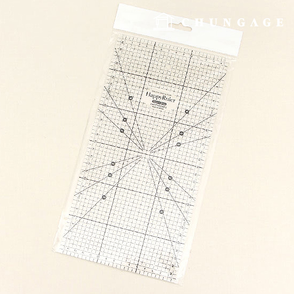 Sewing Cutting Machine Cloud Happy Ruler 15x30cm 69976