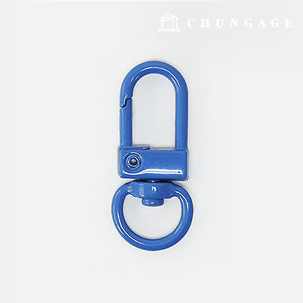 Bag link Dring 9mm macaron marine blue 63665