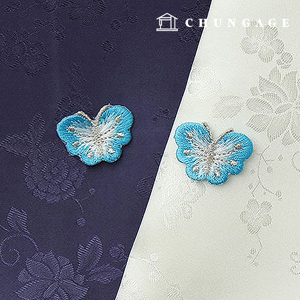 Hanbok decoration Hanbok accessories Mini butterfly decoration Sky 60691