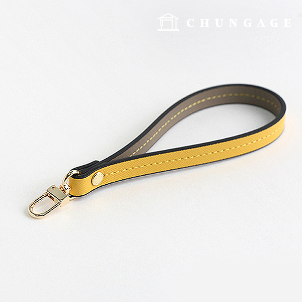 Bag Strap Leather Bag Strap Bag Handle Stitch Strap YellowG 75871