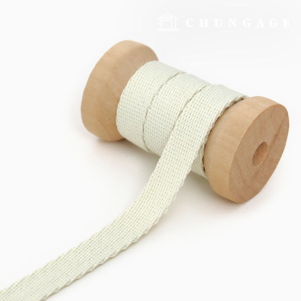 Bag Strap Slim Basic 10mm Ivory 48050