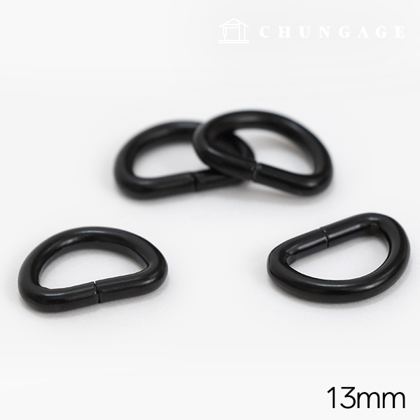 Dring Bag Accessories Bag Strap Connector Basic 13mm Black 85713