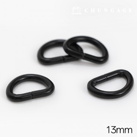 Dring Bag Accessories Bag Strap Connector Basic 13mm Black 85713