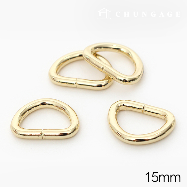 Dring Bag Accessories Bag Strap Connector Basic 15mm Gold 47469