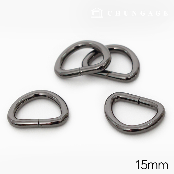 Dring bag accessories bag strap connector Basic 15mm metal gray 47469