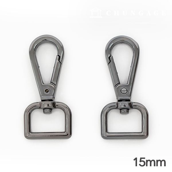 Bag link Dring Basic 15mm metal gray 47481