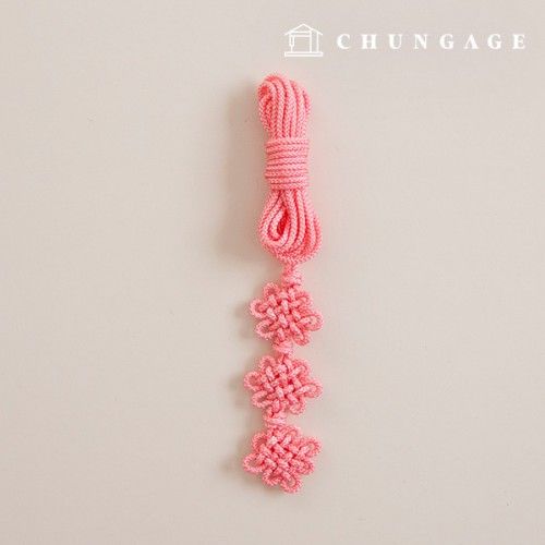 Traditional Knot 3 Tier Chrysanthemum Knot 02 Pink