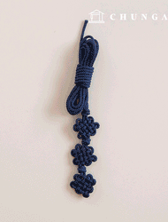 Traditional Knot 3 Tier Chrysanthemum Knot 15 Indigo