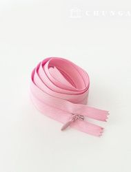 Console Zipper Single Sol Zipper Hidden Zipper 60cm Pink