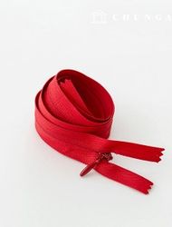 Console Zipper Single Sol Zipper Hidden Zipper 60cm Red