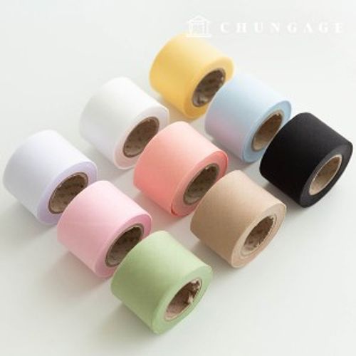 Roll bias cotton blend 4cm plain bias 9 types