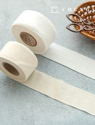 Roll bias single Daimaru bias tape organic plain 2 types