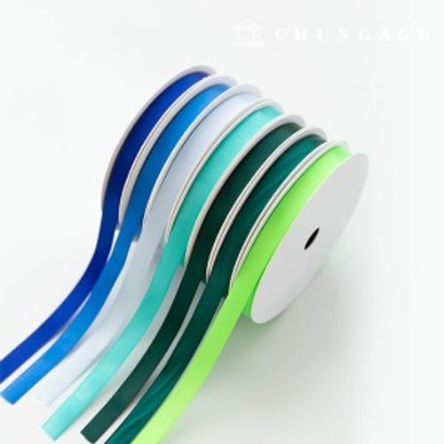 Industrial Ribbon Packaging Ribbon Tape String Ribbon Craft 10mm Green Blue 7 Types 1yard