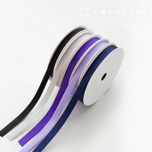 Industrial Ribbon Packaging Ribbon Tape String Ribbon Craft 10mm Purple 5 types 1 yard