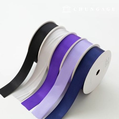 Industrial Ribbon Packaging Ribbon Tape String Ribbon Craft 25mm Purple 5 types 1 yard