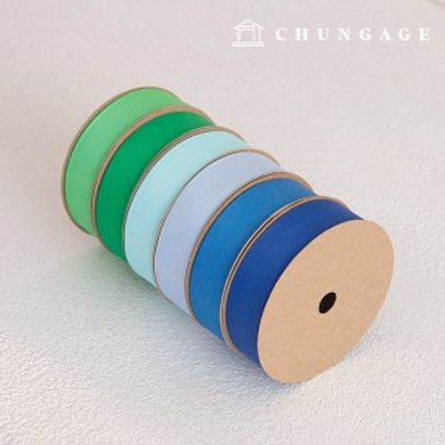 Gold Ribbon Packaging Ribbon Tape String Ribbon Craft 25mm Green Blue 6 Types 1yard