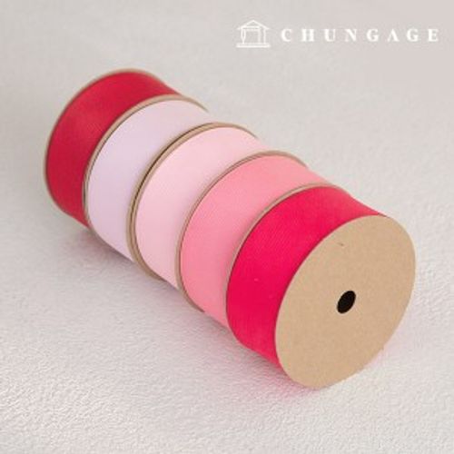 Gold Ribbon Packaging Ribbon Tape String Ribbon Craft 40mm Pink 5 Types 1yard