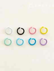 Color Oring Large-capacity Key Ring Connecting Ring Color Coating 100 Piece Oring 8 Types