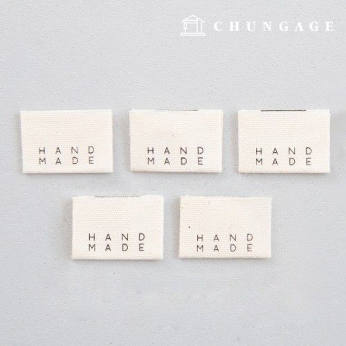 Handmade Label Inserted Cotton Label Neat Handmade KL065