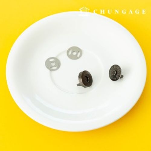 Magnetic Button Snap Round Magnet Snap Button 18mm 3 Types