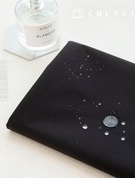 Waterproof Cloth High Elasticity TPU Waterproof Fabric Windproof Plain Slow Black