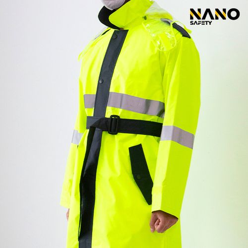 Rainy coat transparent hood Rainy coat SI-911C raincoat raincoat safety quick rider delivery