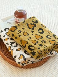 Corduroy Fabric Span Medium Golden 8W Corduroy Fabric Hopi Pattern Fabric Wide Width Winter Fabric Heart Leopard 2 Types