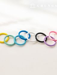 Color Oring Open Type 24mm ColorOring ColorKeyring Keyring Subsidiary Materials Small