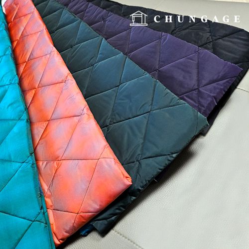 Quilted Fabric Double-sided Quilted Fabric Waterproof 4Ounce Metal Diamond 5 Types