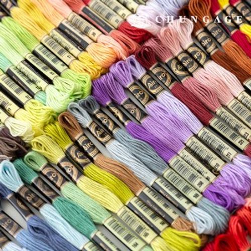 French embroidery thread cross stitch thread daily embroidery DMC number compatible 1 369