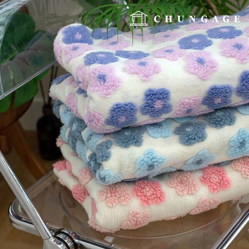 swirly fluffy wool fabric tumbling jacquard fabric winter fabric wide width big blossom 4 types