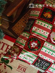 Cottonfabric Christmas fabric 20 count Fabric Dynamic Christmas