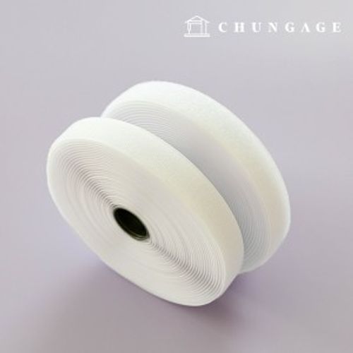 Velcro Tape for Velcro Velcro Sewing White 25mm 10yard Roll