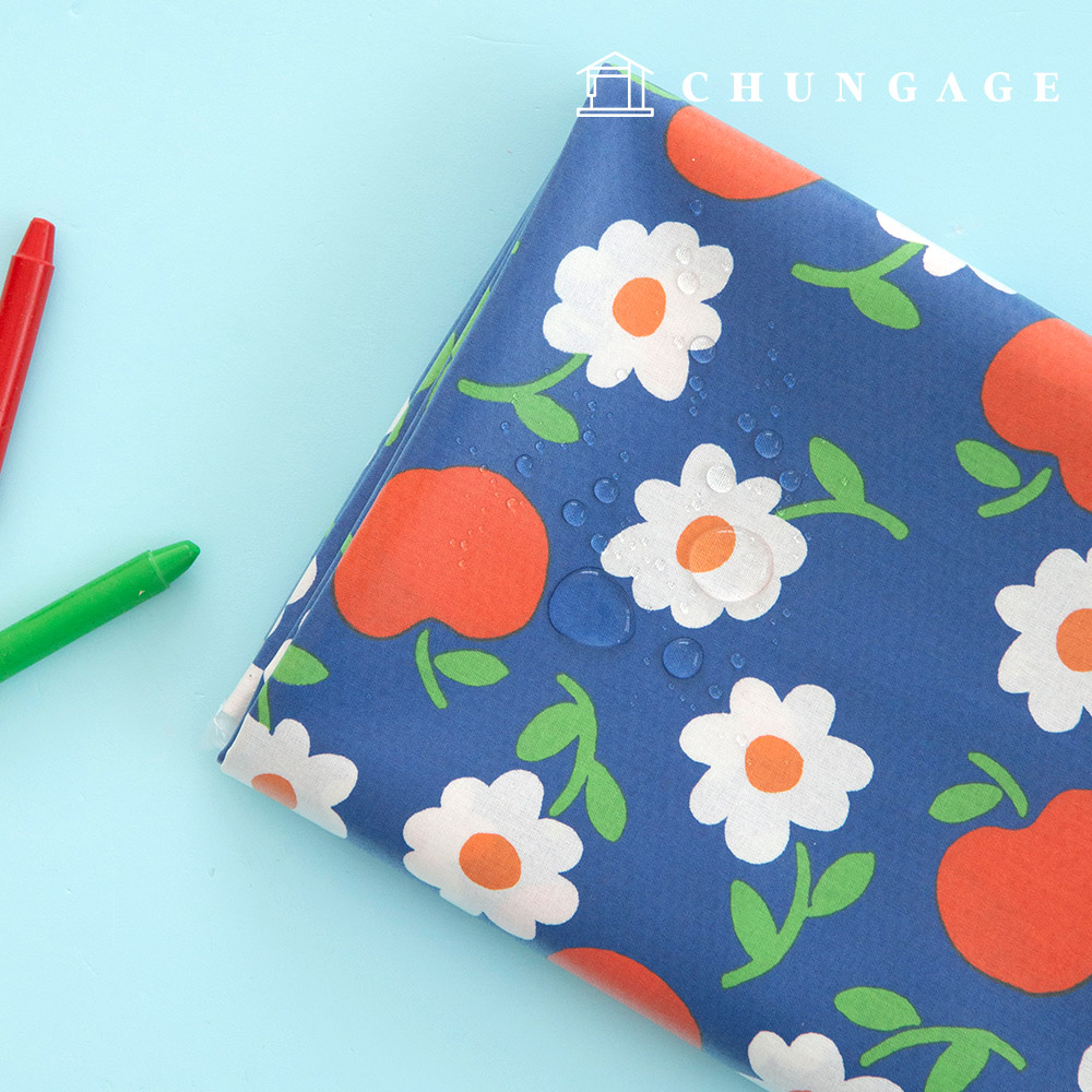 Waterproof Cloth Floral Flower Laminate Waterproof Fabric TPU Fruity Pong