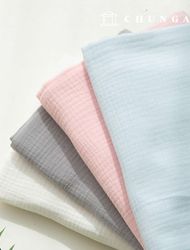 Yoru Sammedium Gauze Fabric Wide Width Washing Cotton 3medium Plain Banibebe