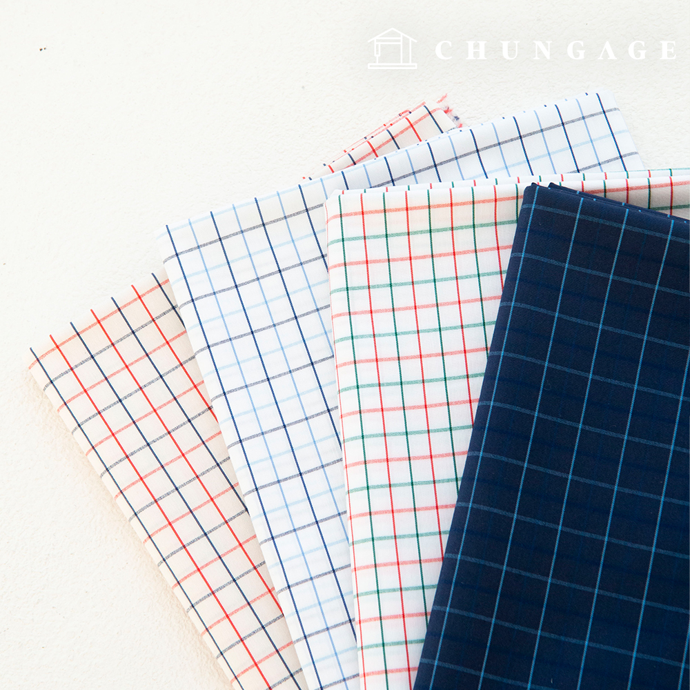 cotton Check Fabric Pre-dyed Check Fabric MoreCheck