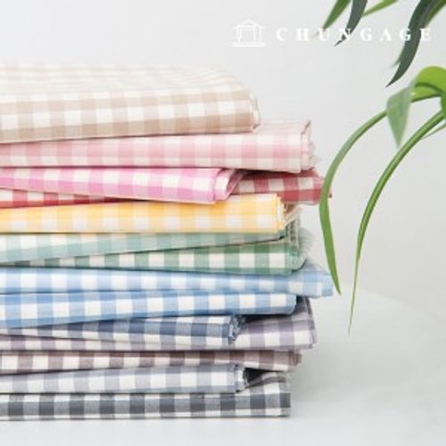 Waterproof Cloth Yam-dyed Check Fabric Laminate Waterproof Fabric Non-toxic TPU Gingham Check 14 types of Hanma